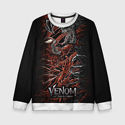 Свитшот детский Venom vs Carnage, цвет: 3D-белый