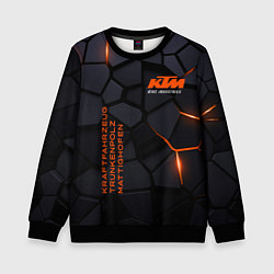 Детский свитшот KTM - плиты с эффектом свечения