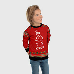 Свитшот детский K Pop new year, цвет: 3D-черный — фото 2