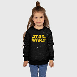 Свитшот детский Star wars, цвет: 3D-черный — фото 2