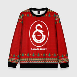 Свитшот детский Galatasaray new year, цвет: 3D-черный