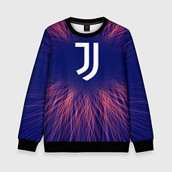 Свитшот детский Juventus red energy, цвет: 3D-черный