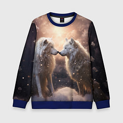 Детский свитшот Волчья нежность