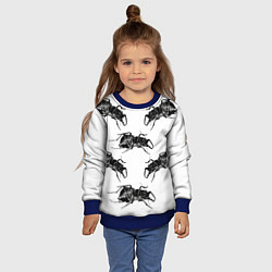 Свитшот детский Mezzanine album, цвет: 3D-синий — фото 2