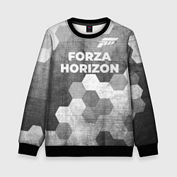 Детский свитшот Forza Horizon - grey gradient посередине