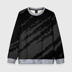 Детский свитшот The color is black and gray