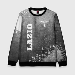 Свитшот детский Lazio - grey gradient вертикально, цвет: 3D-черный