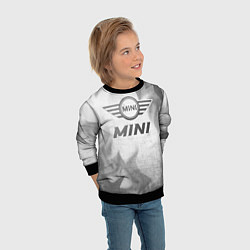 Свитшот детский Mini - white gradient, цвет: 3D-черный — фото 2