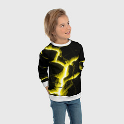 Свитшот детский The rift, цвет: 3D-белый — фото 2
