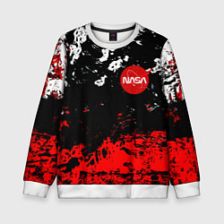 Детский свитшот Nasa краски