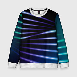 Детский свитшот Color black blue