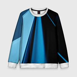Свитшот детский Black blue, цвет: 3D-белый
