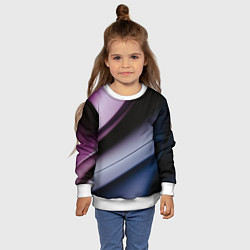 Свитшот детский Multicoloured, цвет: 3D-белый — фото 2