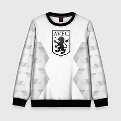 Детский свитшот Aston Villa white poly