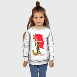 Свитшот детский Праздник победы, цвет: 3D-белый — фото 2