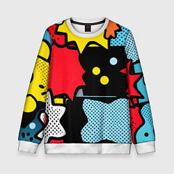 Детский свитшот Поп абстракция