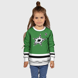 Свитшот детский Dallas Stars - NHL team, цвет: 3D-белый — фото 2