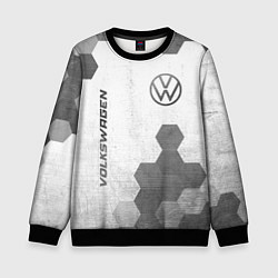 Детский свитшот Volkswagen - white gradient вертикально