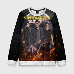 Детский свитшот Supernatural - true hunters