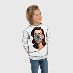 Свитшот детский Only Me, цвет: 3D-белый — фото 2