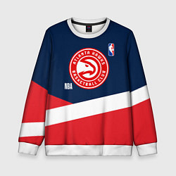 Свитшот детский Atlanta Hawks NBA basketball, цвет: 3D-белый