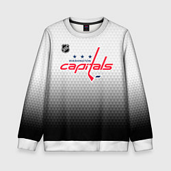 Детский свитшот Вашингтон Кэпиталз - градиент