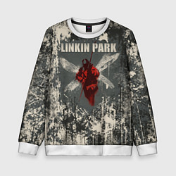 Свитшот детский Linkin Park - Hybrid Theory, цвет: 3D-белый
