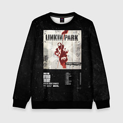 Свитшот детский Linkin Park, Hybrid Theory, цвет: 3D-черный