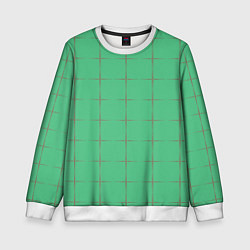 Детский свитшот Color green stripes