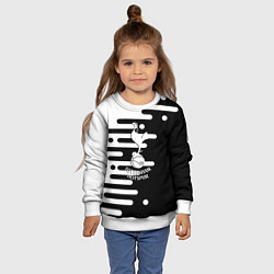 Свитшот детский Тоттенхэм Хотспур геометрия, цвет: 3D-белый — фото 2