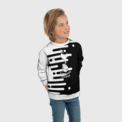 Свитшот детский Тоттенхэм Хотспур геометрия, цвет: 3D-белый — фото 2