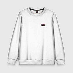 Свитшот детский Mercedes amg, цвет: 3D-белый