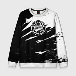 Свитшот детский Бавария Мюнхен крылья краски, цвет: 3D-белый