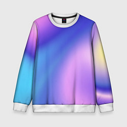 Детский свитшот Color multicolored gradient