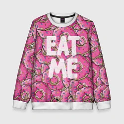 Детский свитшот Eat me, Homer