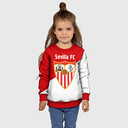 Свитшот детский Sevilla FC, цвет: 3D-красный — фото 2