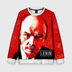 Свитшот детский Red Lenin, цвет: 3D-белый