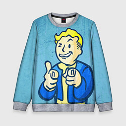 Детский свитшот Fallout: It's okey