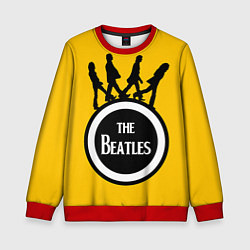 Свитшот детский The Beatles: Yellow Vinyl, цвет: 3D-красный