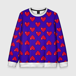 Детский свитшот Hearts Pattern