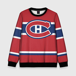 Свитшот детский Montreal Canadiens, цвет: 3D-черный