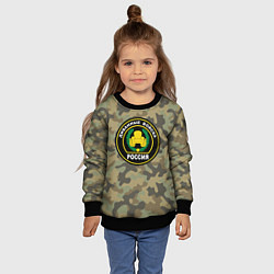 Свитшот детский Диванные войска, цвет: 3D-черный — фото 2