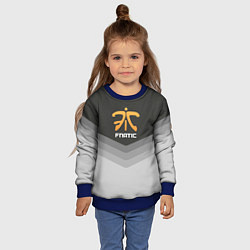 Свитшот детский Fnatic Uniform, цвет: 3D-синий — фото 2