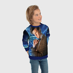 Свитшот детский 11th Doctor Who, цвет: 3D-синий — фото 2