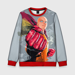 Свитшот детский One Punch Man Fist, цвет: 3D-красный
