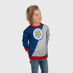 Свитшот детский Leicester City FC, цвет: 3D-красный — фото 2