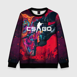 Свитшот детский CS:GO Beast AWP, цвет: 3D-черный