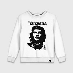 Свитшот хлопковый детский Che Guevara, цвет: белый