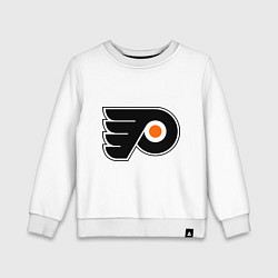 Свитшот хлопковый детский Philadelphia Flyers, цвет: белый