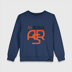 Свитшот хлопковый детский Roma ASR, цвет: тёмно-синий